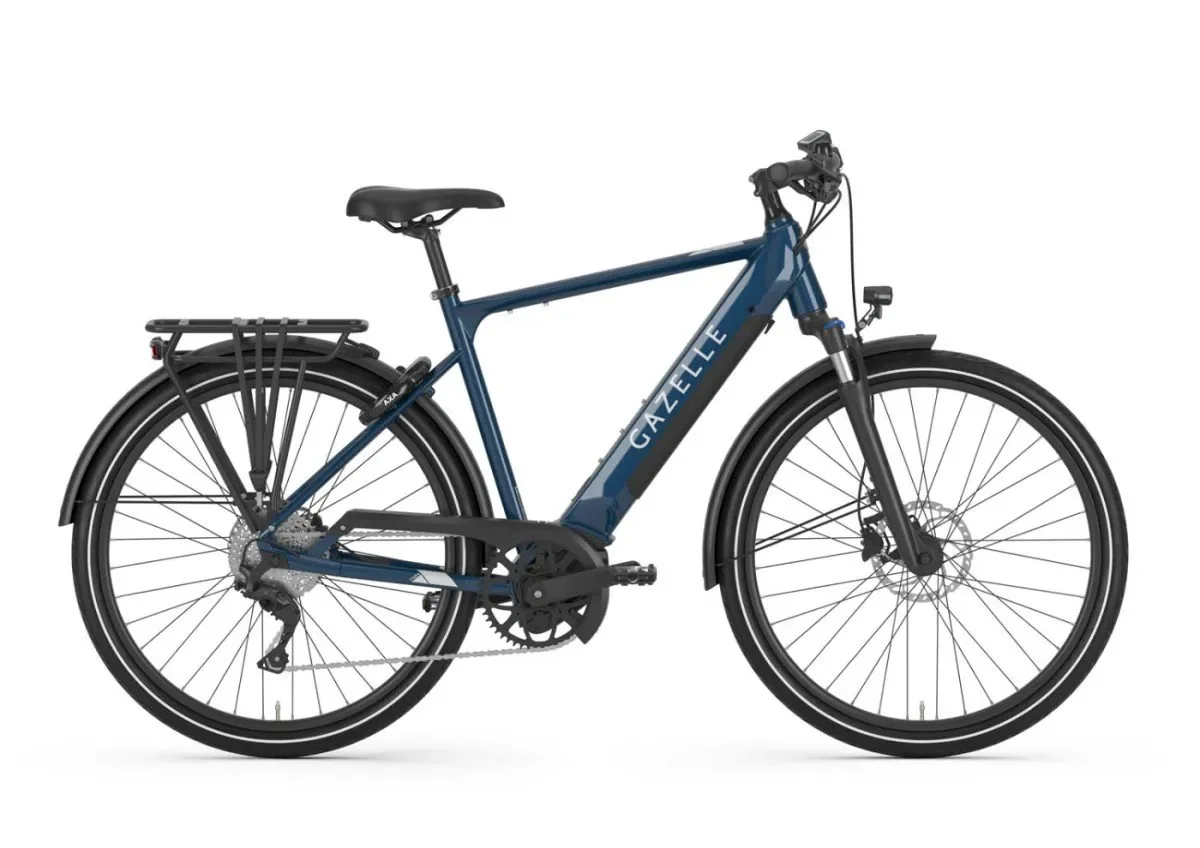 GAZELLE Medeo T10 HMB Heren Mallard Blue Glans 60cm 2022