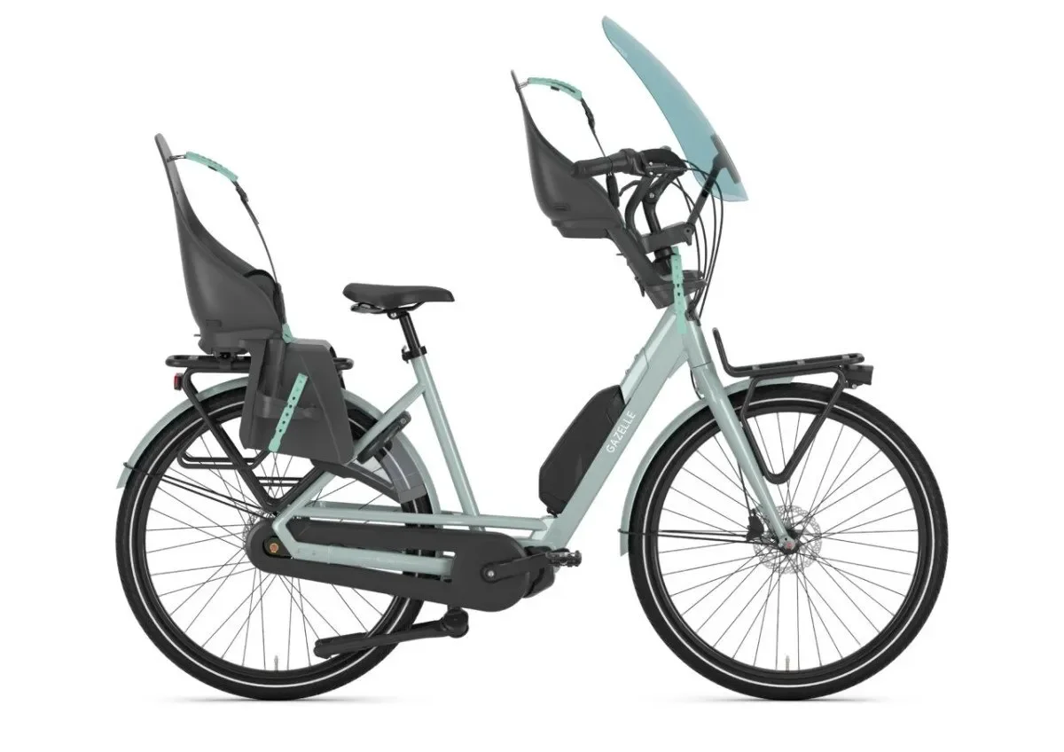 GAZELLE Bloom C7 Dames Light Olive Glans 57cm 2021