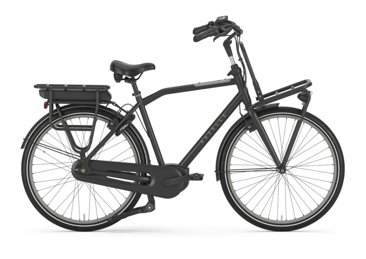 GAZELLE HeavyDutyNL C7 HMB Heren Black Mat 54cm 2022