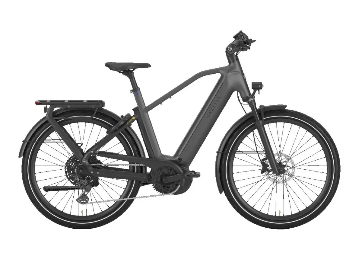 GAZELLE Eclipse T11 Heren Anthracite Grey Mat 55cm 2024