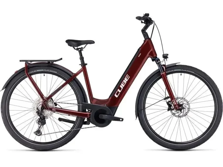 Cube TOURING HYBRID EXC 625 RED/WHITE
